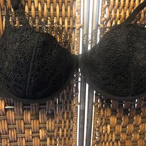 Victoria's Secret VERY SEXY Push Up Bra Black 38D